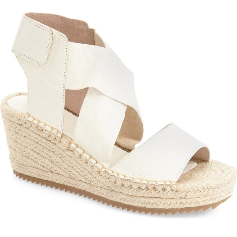 Eileen Fisher Willow Tumbled Leather Wedge